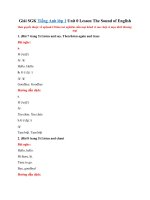 Tải Giải Tiếng Anh lớp 1 Unit 0 Lesson The Sound of English SGK - Sách Cánh Diều Unit 0 Lesson The Sound of English (trang 5 Tiếng Anh lớp 1)
