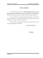 Cơ sở lý luận về quản trị rủi ro tín dụng trong ngân hàng thương mại  nêu thực trạng, đề xuất giải pháp hoàn thiện công tác quản trị rủi ro tín dụng tại ngân hàng tmcp đầu tư và phát triển việt nam   chi nhánh phúc yên  