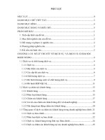 Xây dựng các giải pháp nâng cao chất lượng dịch vụ chăm sóc khách hàng tại bưu điện tỉnh nghệ an 