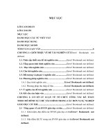 Hoàn thiện tổ chức công tác kế toán theo mô hình tự chủ tài chính Trường Đại học Sư phạm Kỹ thuật Vinh