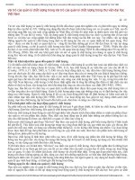 Vai trò của quản lý chất lượng trong vai trò của quản lý chất lượng trong thư viện đại học Việt Nam