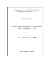 Bồi thường thiệt hại do tai nạn lao động theo pháp luật việt nam 