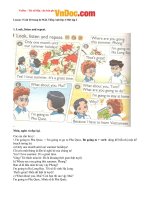 Tải Giải bài tập SGK Tiếng Anh lớp 4 Chương trình mới Unit 20: What are you going to do this summer? - Để học tốt Tiếng Anh 4 thí điểm