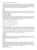 Bài tập có đáp án về quy luật di truyền, nhiều gen trên một nhiễm sắc thể lớp 12 phần 16 | Lớp 12, Sinh học - Ôn Luyện