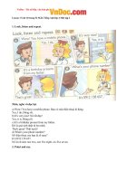 Tải Giải bài tập SGK Tiếng Anh lớp 4 Chương trình mới Unit 18: What's your phone number? - Để học tốt Tiếng Anh 4 thí điểm