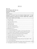 Nâng cao chất lượng tín dụng ủy thác qua tổ chức – chính trị xã hội tại phòng giao dịch ngân hàng chính sách xã hội thị xã phúc yên 