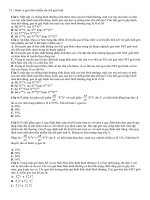 Bài tập có đáp án về quy luật di truyền, nhiều gen trên một nhiễm sắc thể lớp 12 phần 23 | Lớp 12, Sinh học - Ôn Luyện