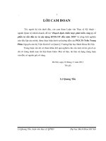 Hoạch định chiến lược phát triển công ty cổ phần tư vấn đầu tư và xây dựng hud cic đến năm 2020  