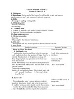 Tải Giáo án Tiếng Anh lớp 3 Unit 20: Where's Sa Pa - Lesson 6 - Giáo án điện tử môn Tiếng Anh lớp 3