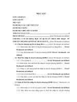 Hoàn thiện công tác quản lý thuế thu nhập từ chuyển nhượng quyền sử dụng đất ở tại thành phố Thái Bình
