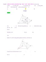 Bài 15. Bài tập có đáp án chi tiết về khoảng cách môn toán lớp 11 | Toán học, Lớp 11 - Ôn Luyện