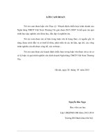 Hoạch định chiến lược kinh doanh của ngân hàng tmcp việt nam thương tín giai đoạn 2015 2020 