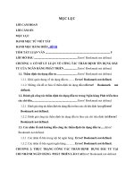 Hoàn thiện công tác thẩm định tín dụng đầu tư tại chi nhánh Ngân hàng Phát triển Lào Cai