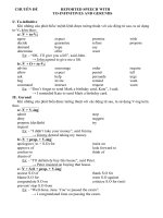 Lý thuyết và bài tập về reported speech with gerunds môn tiếng anh lớp 11 | Tiếng Anh, Lớp 11 - Ôn Luyện