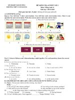 Đề kiểm tra 45 phút môn tiếng anh lớp 11 năm 2019 trường thpt cẩm giàng lần 2 | Tiếng Anh, Lớp 11 - Ôn Luyện