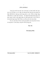 Áp dụng mô hình servqual đánh giá chất lượng dịch vụ thẻ atm tại ngân hàng tmcp đầu tư và phát triển việt nam – chi nhánh nam định 