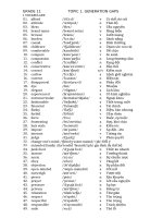 Bài tập trắc nghiệm môn tiếng anh lớp 11 phần 1 | Tiếng Anh, Lớp 11 - Ôn Luyện