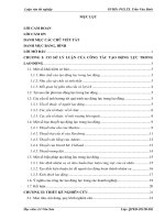 Một số giải pháp tạo động lực làm việc cho nhân viên tại trung tâm nước sinh hoạt và vệ sinh môi trường nông thôn tỉnh bà rịa – vũng tàu 