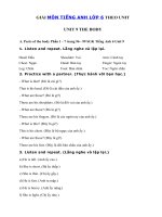 Tải Giải Unit 9 lớp 6 The body - Tiếng Anh 6 Unit 9 The body| Giải Unit 9 SGK tiếng Anh 6 The body chi tiết nhất