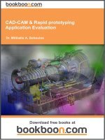 CAD-CAM & Rapid prototyping Application Evaluation - eBooks and textbooks from bookboon.com