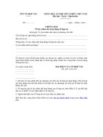 Mẫu thông báo về việc chấm dứt tổ hợp tác