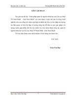 Giải pháp quản lý nguồn nhân lực tại chi cục thuế tp nam định 