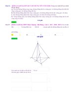 Bài 6. Bài tập có đáp án chi tiết về hai đường thẳng vuông góc | Toán học, Lớp 11 - Ôn Luyện