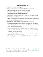 ĐỀ CƯƠNG ÔN TẬP TIN 7 (LẦN 3)