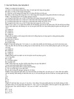 Bài tập có đáp án về quy luật di truyền, mỗi gen trên một nhiễm sắc thể thường lớp 12 phần 34 | Lớp 12, Sinh học - Ôn Luyện