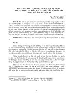 Nâng cao chất lượng phục vụ bạn đọc tại Phòng Dịch vụ thông tin Khoa học Tự nhiên - Xã hội Nhân văn trong thời đại thư viện số