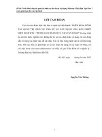 Triển khai công tác quản trị nhân sự cho dự án xây dựng nhà máy nhiệt điện nghi sơn 1 trong giai đoạn đưa vào vận hành 