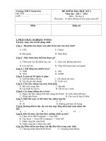 Đề kiểm tra học kỳ I_Năm học 2011-2012 Môn Tin học 6.doc