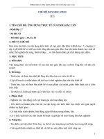 Giáo án stem toán 7, ứng dụng thực tế tam giác cân
