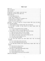 Một số giải pháp đẩy mạnh tiêu thụ sản phẩm của công ty tnhh giovanni việt nam  