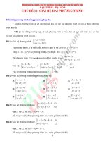 chuyên đề bồi dưỡng học sinh giỏi 9 chuyên đề bồi dưỡng học sinh giỏi 9 chuyên đề bồi dưỡng