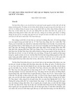 Tư liệu Hán Nôm, nguồn sử liệu quan trọng tại các di tích lịch sử văn hóa