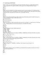 Bài tập có đáp án về quy luật di truyền, mỗi gen trên một nhiễm sắc thể thường lớp 12 phần 19 | Lớp 12, Sinh học - Ôn Luyện