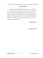 Đánh giá và giải pháp cải thiện tình hình ứng dụng công nghệ thông tin của sở tài chính tỉnh hòa bình 