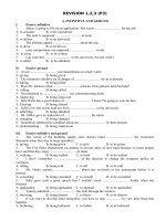 Bài tập trắc nghiệm ôn tập chương 1 2 3 môn tiếng anh lớp 11 phần 3 | Tiếng Anh, Lớp 11 - Ôn Luyện