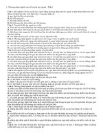 Câu hỏi và bài tập có đáp án chi tiết về di truyền học ở người luyện thi THPT quốc gia phần 19 | Lớp 12, Sinh học - Ôn Luyện