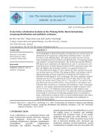 Escherichia coli infection in ducks in the Mekong Delta: Bacterial isolation, serogroup distribution and antibiotic resistance