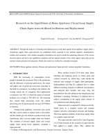 Research on the Equilibrium of Home Appliance Closed-Loop Supply Chain Super-network Based on Returns and Replacement