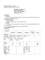 Đề thi học kì 1 môn Ngữ văn 8 năm 2020-2021 có đáp án - Trường THCS Nguyễn Văn Tư