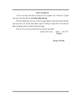 Nghiên cứu và đề xuất một số giải pháp sử dụng năng lượng và hiệu quả cho công ty cổ phần xi măng hạ long  