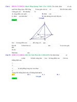 Bài 2. Bài tập có đáp án chi tiết về xác định quan hệ vuông góc giữa đường thẳng và mặt phẳng, đường thẳng và đường thẳng | Toán học, Lớp 11 - Ôn Luyện