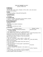 Tải Giáo án Tiếng Anh lớp 3 Unit 20: Where's Sa Pa - Lesson 4 - Giáo án điện tử môn Tiếng Anh lớp 3