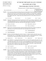 Tổng hợp đề thi thử thpt quốc gia có đáp án chi tiết môn giáo dục công dân năm 2019 | Lớp 12, Giáo dục công dân - Ôn Luyện
