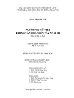 Người phụ nữ việt trong văn hóa miền tây nam bộ (qua tư liệu ca dao) 