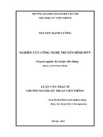 Nghiên cứu công nghệ truyền hình iptv 