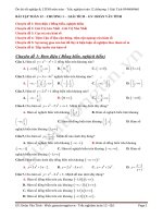 Tài liệu dạy học dạy thêm toán 12 chương 1 khảo sát hàm số | Toán học, Lớp 12 - Ôn Luyện